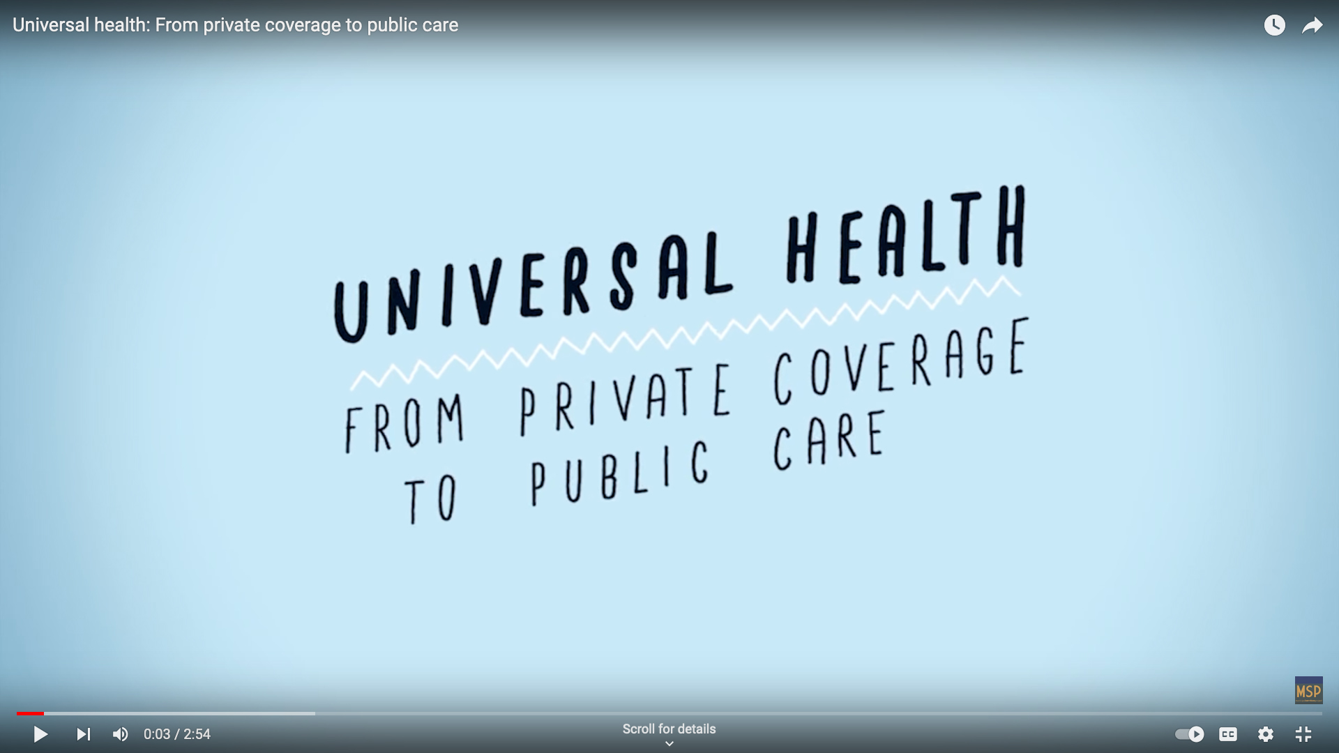 Universal health: From private coverage to public care image