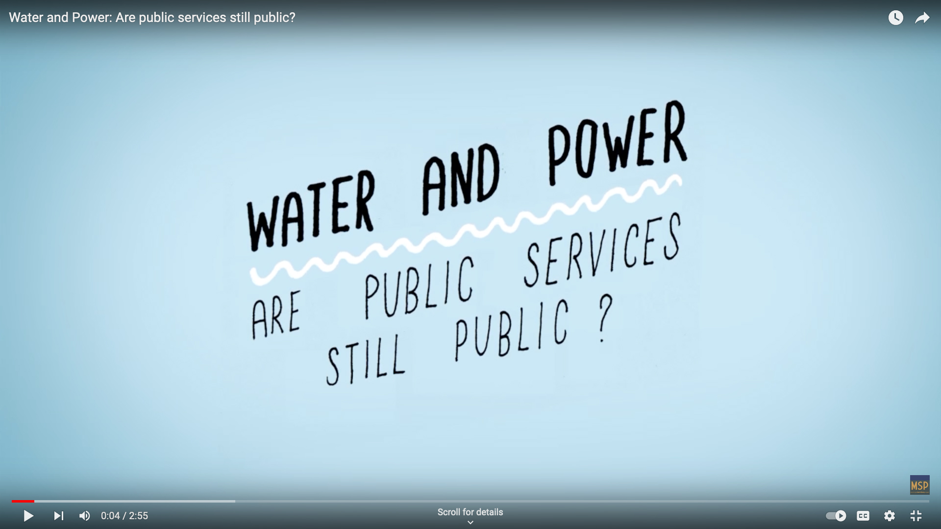 Water and Power: Are public services still public? image
